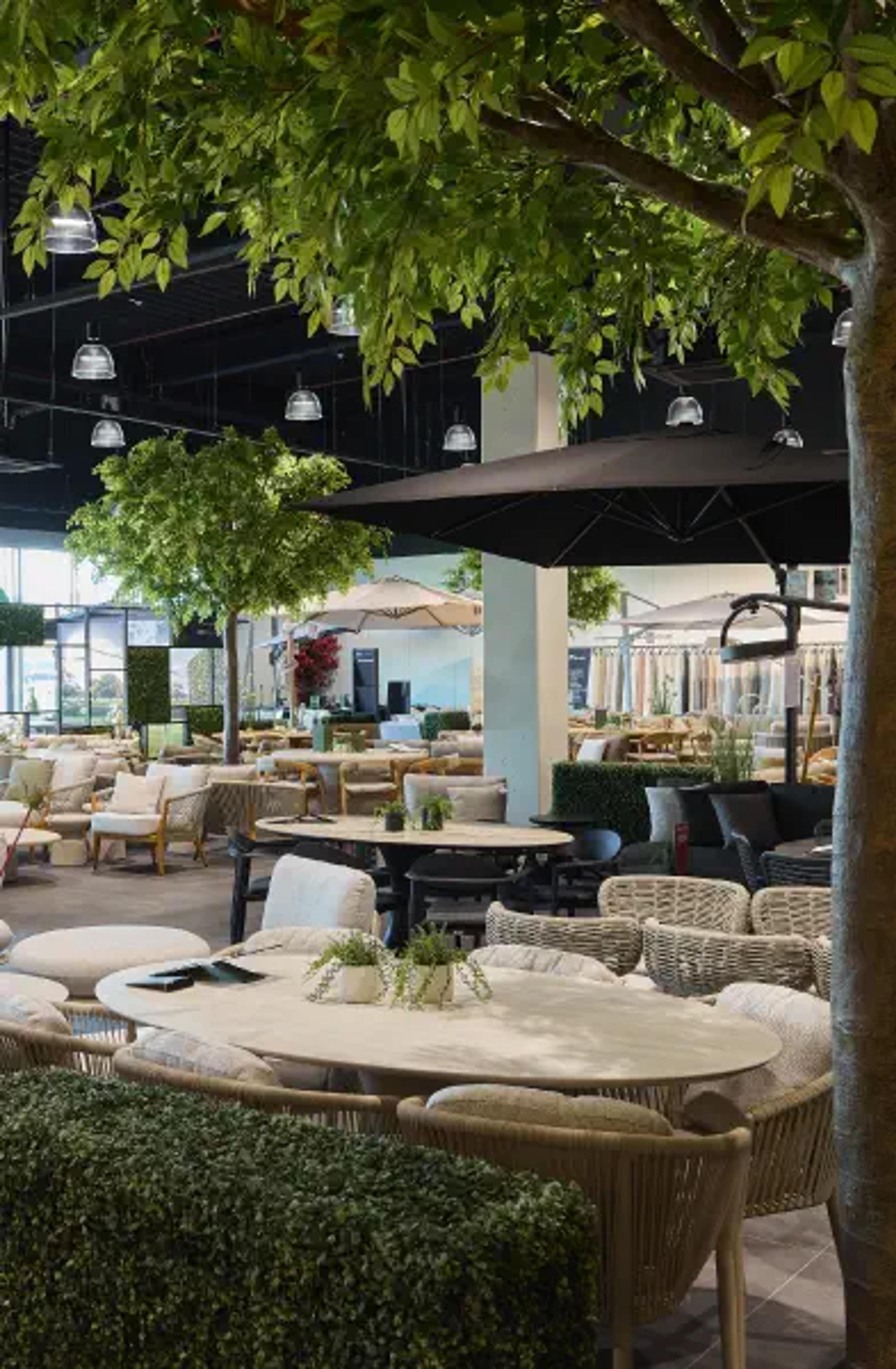 Uitgebreid assortiment van showroom Exterioo Aarlen
