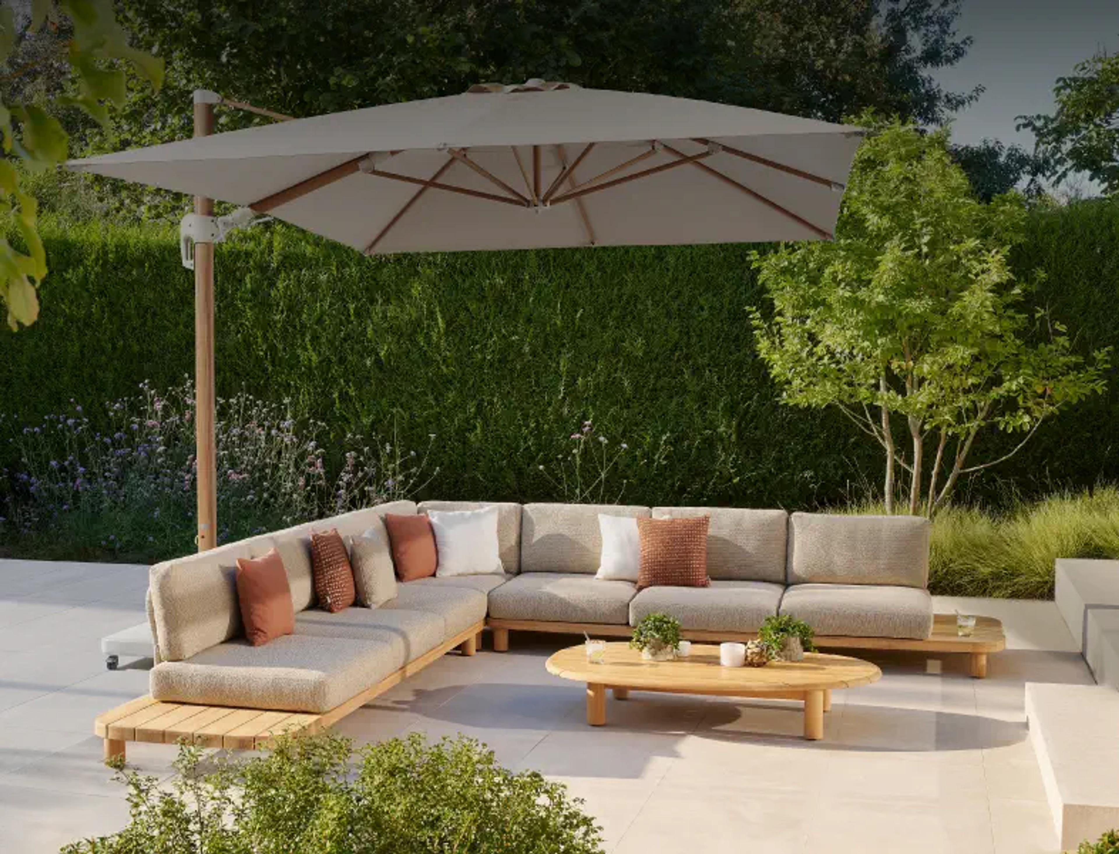 Image d’ambiance de la collection de parasols