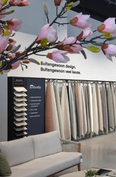 Binnenkant showroom Asse