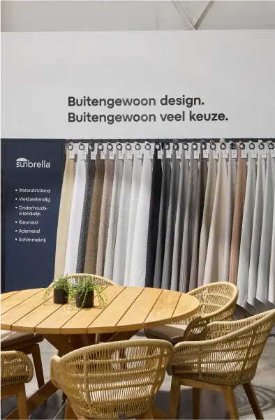 Uitgebreid assortiment van showroom Exterioo Kontich