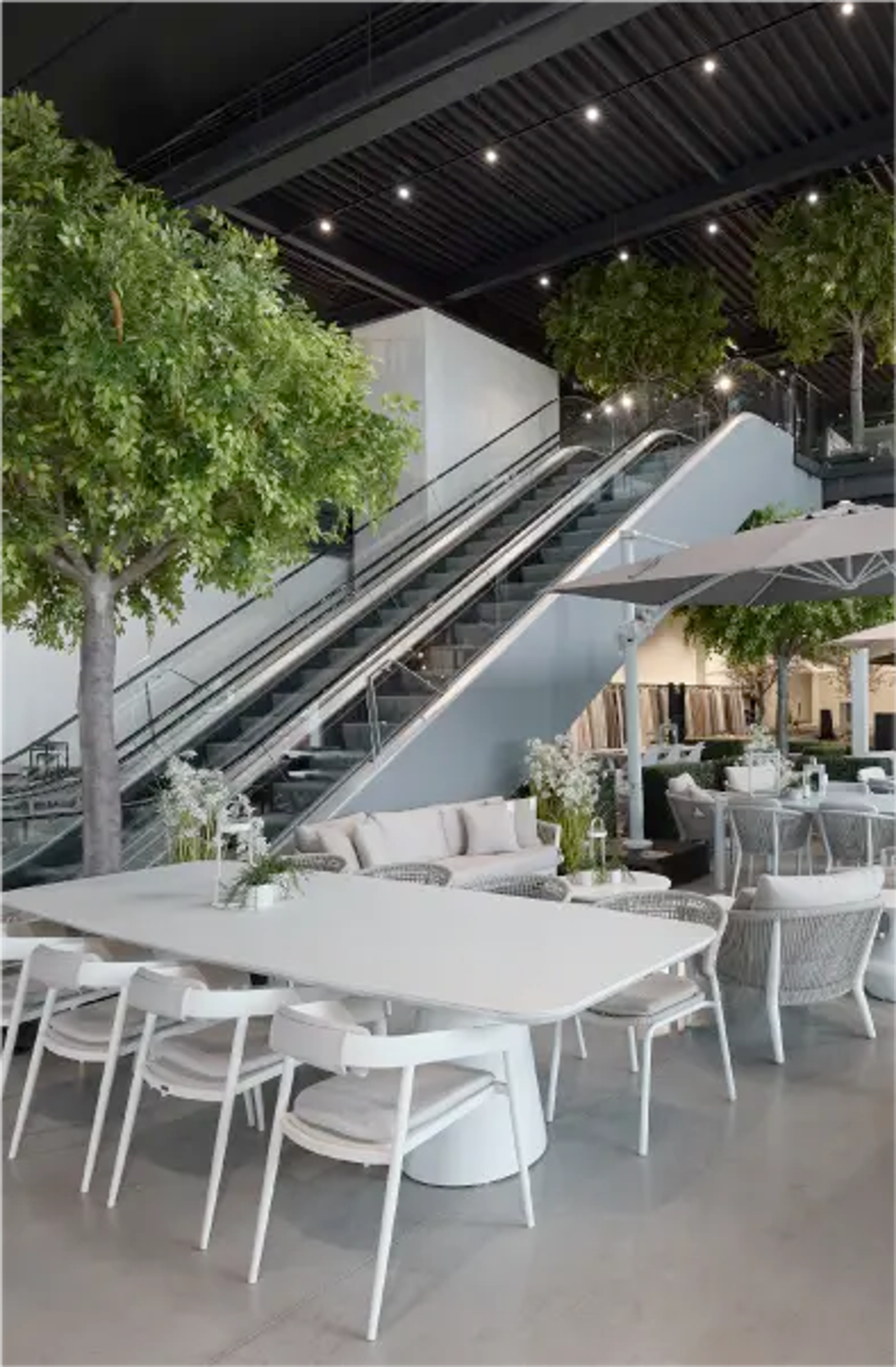 Uitgebreid assortiment van showroom Exterioo Geel