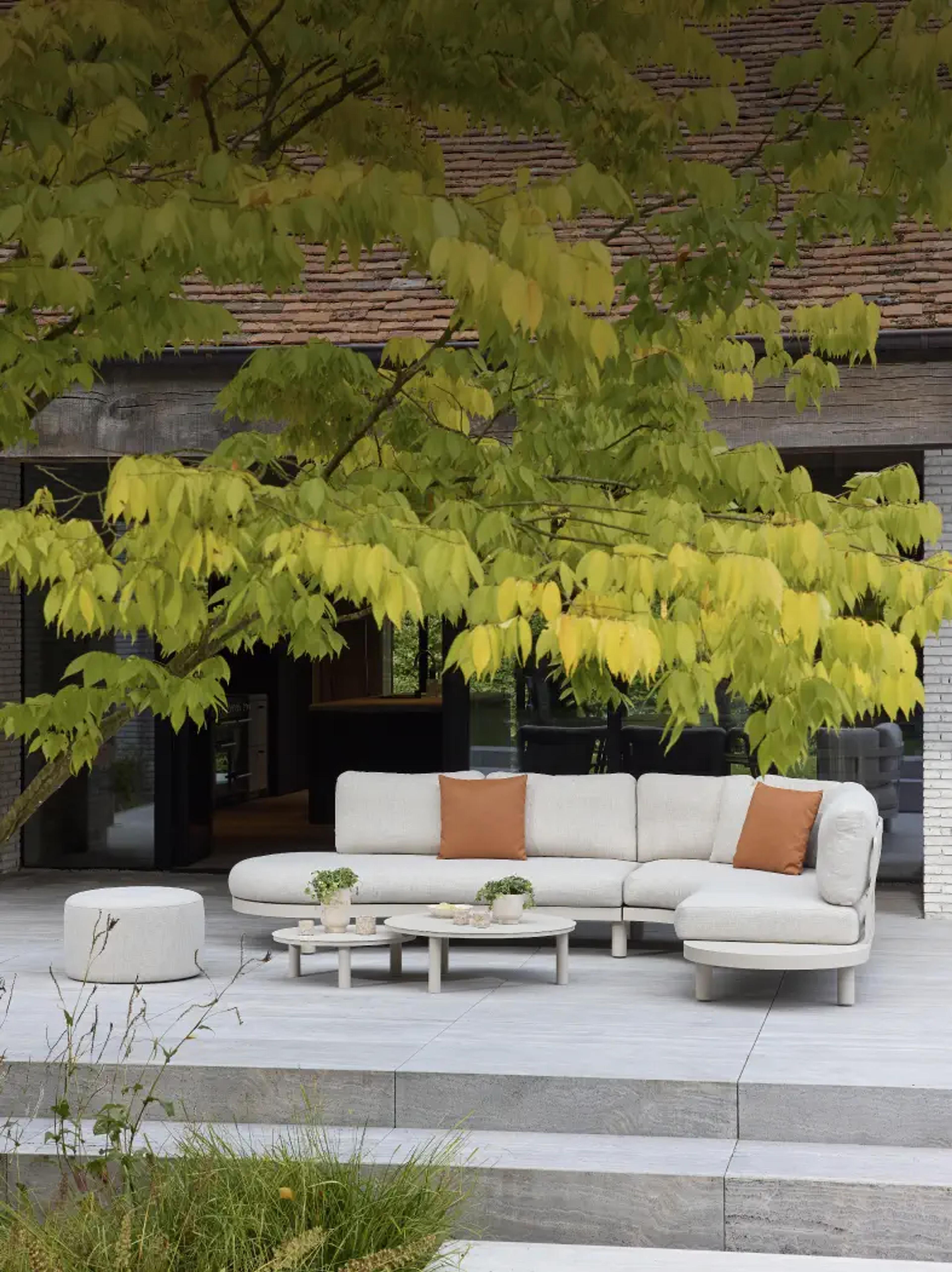 Beige loungeset uit onze Palma collectie bij Exterioo Tuinmeubelen