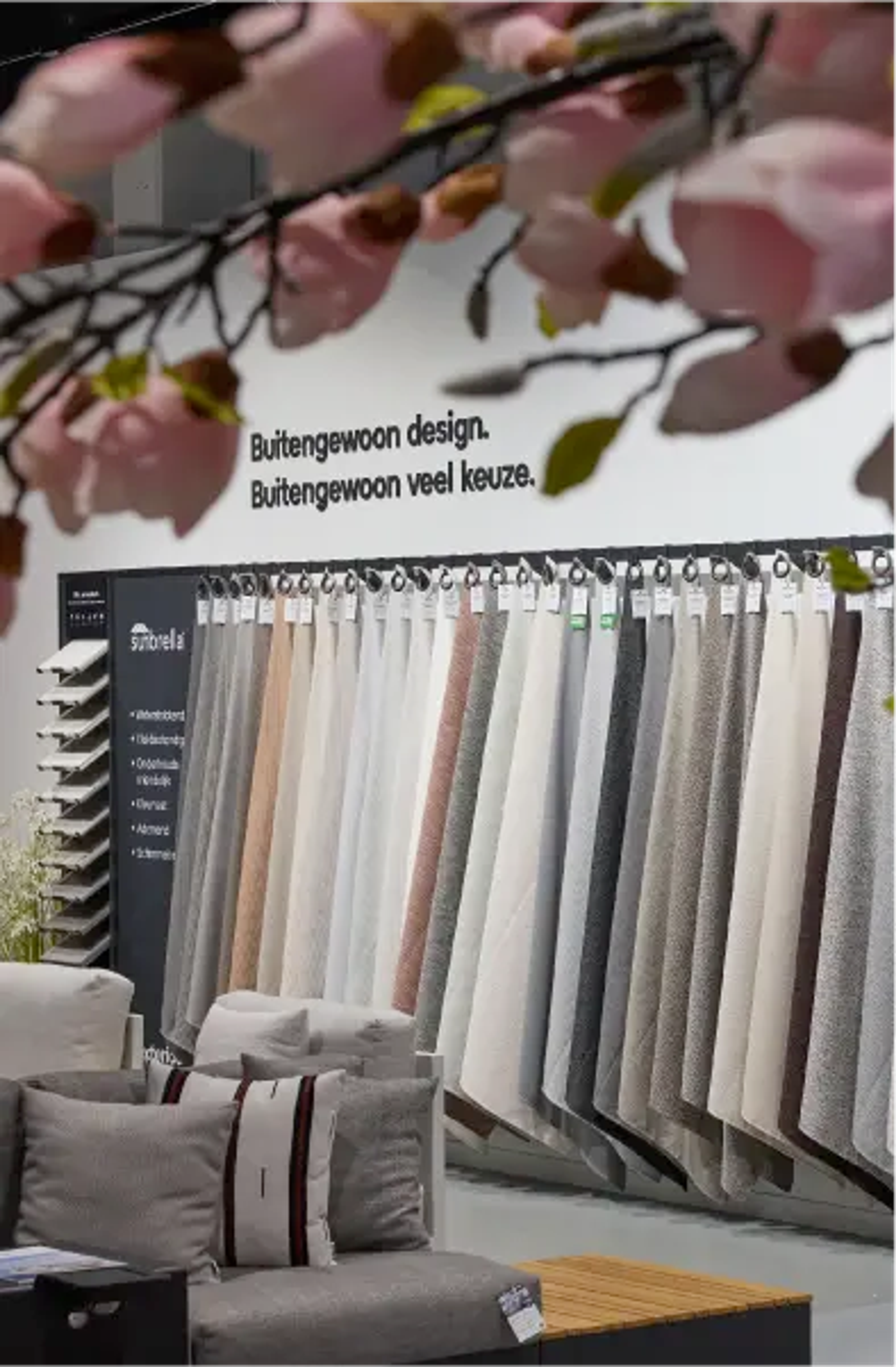Uitgebreid assortiment van showroom Exterioo Mechelen