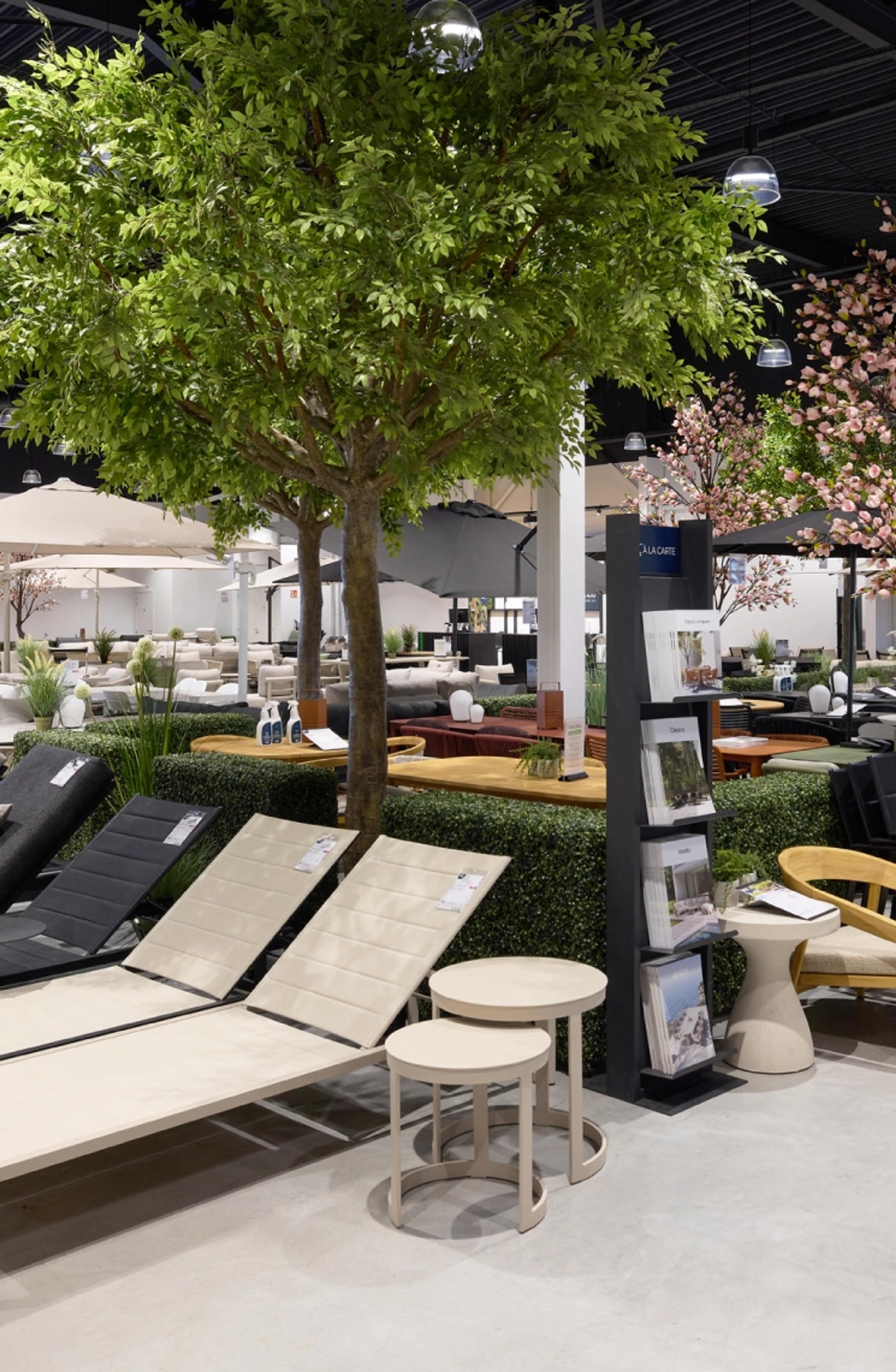 Uitgebreid assortiment van showroom Exterioo Sittard