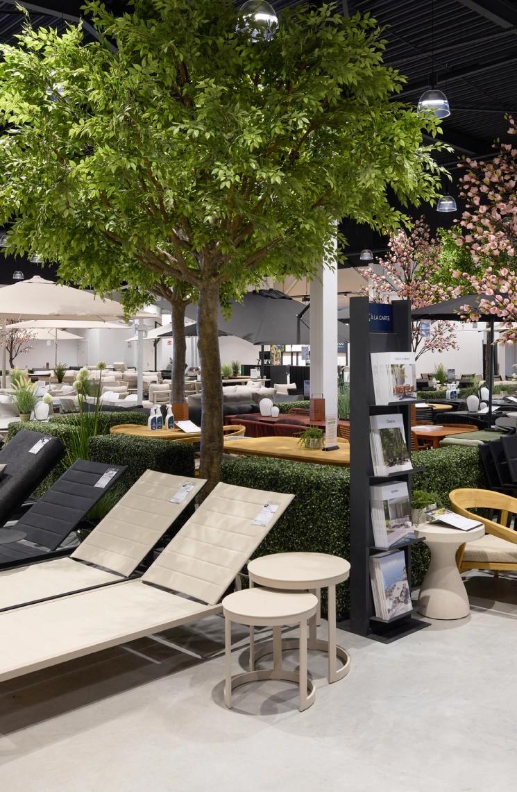 Uitgebreid assortiment van showroom Exterioo Sittard