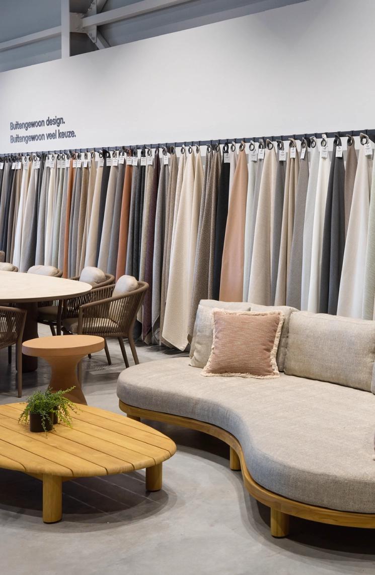 Uitgebreid assortiment van showroom Exterioo Sittard