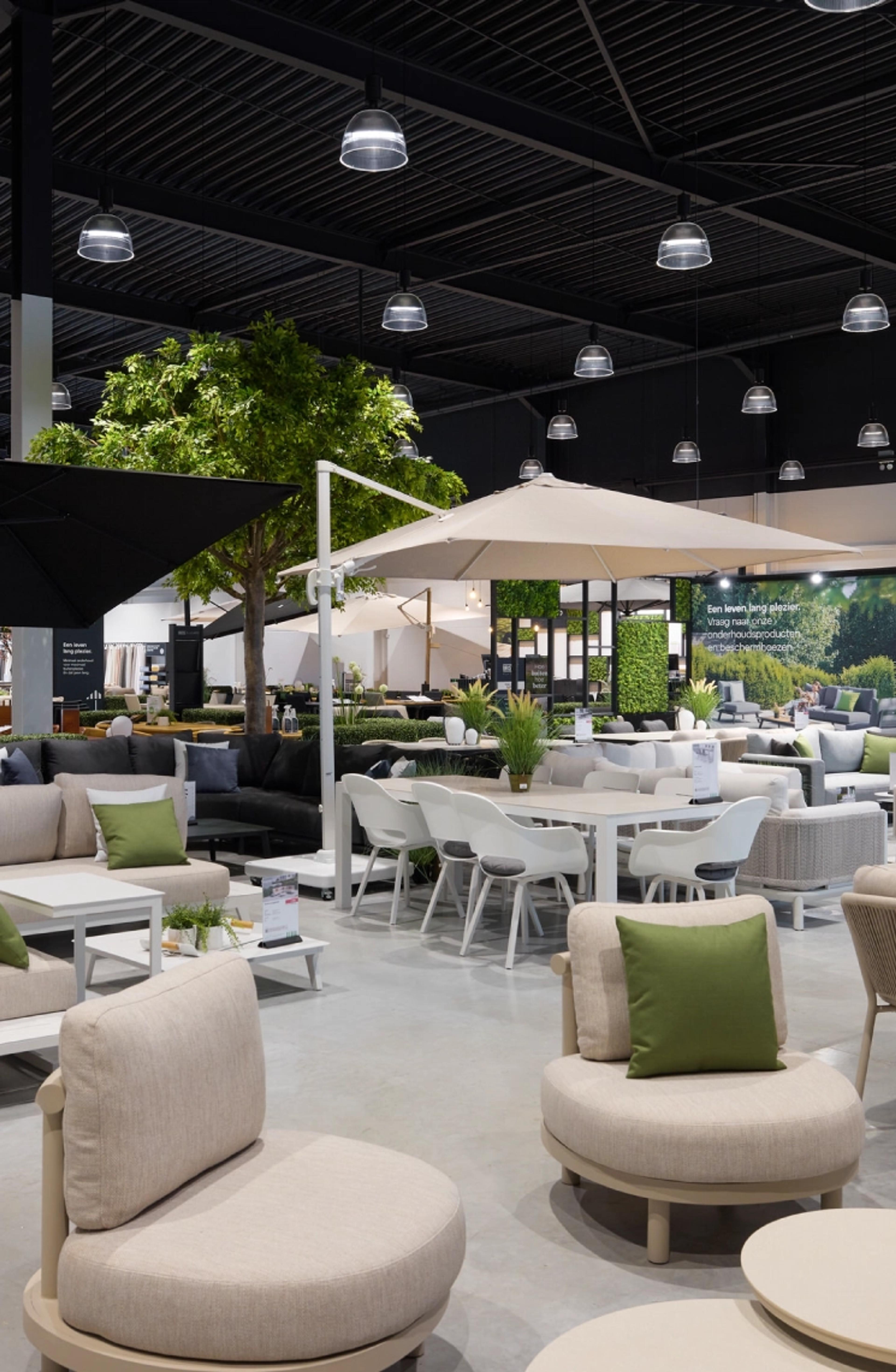Uitgebreid assortiment van showroom Exterioo Sittard