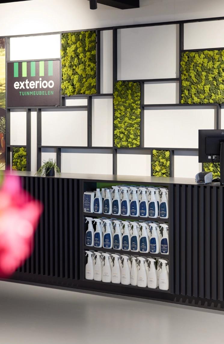 Uitgebreid assortiment van showroom Exterioo Roosendaal