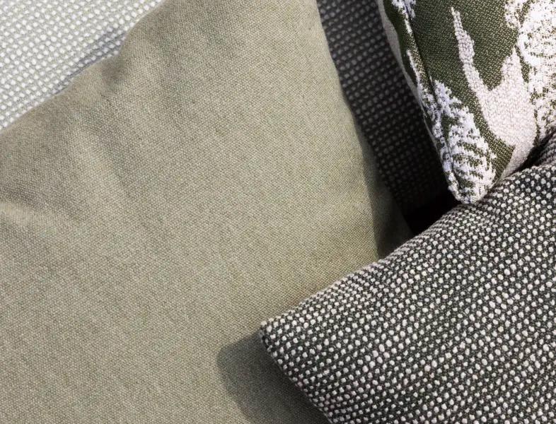 Photo détaillée de différents coussins