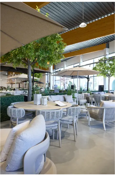 L’intérieur d’Exterioo Charleroi