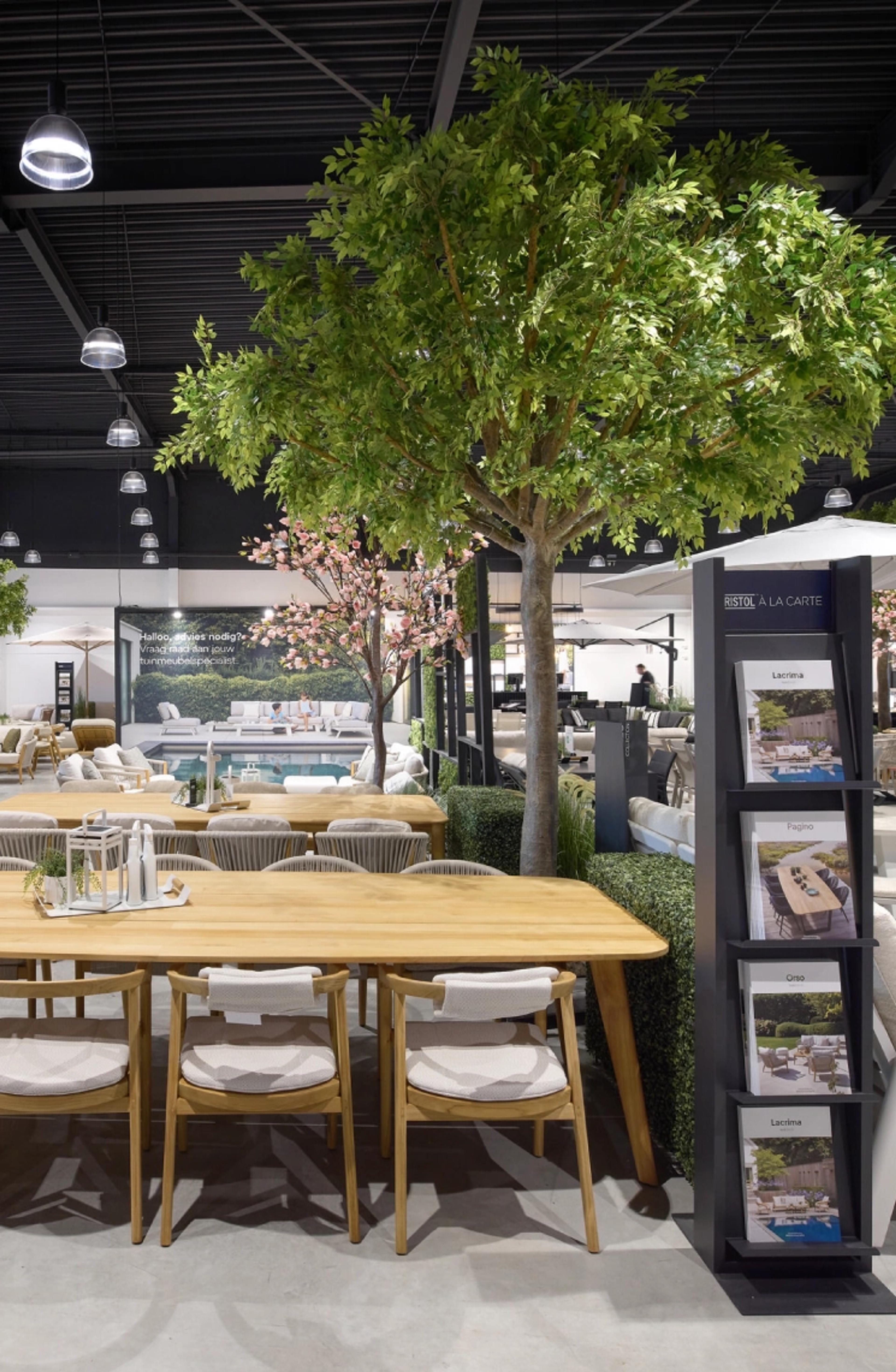 Uitgebreid assortiment van showroom Exterioo Sittard