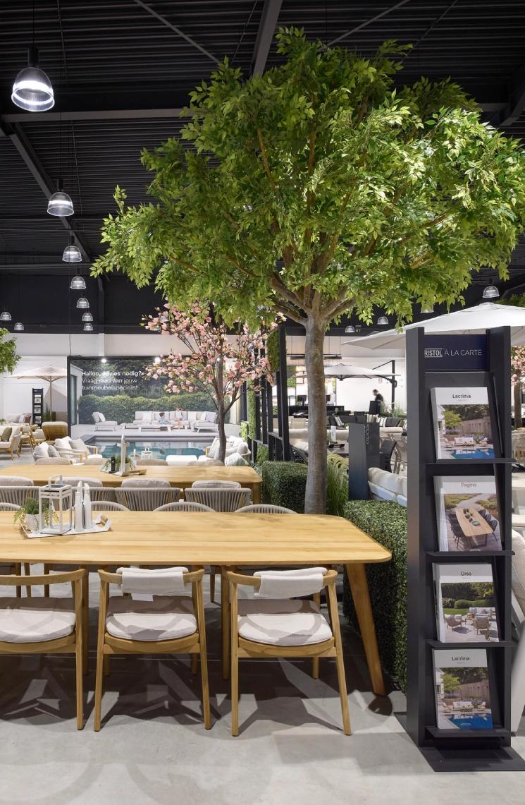 Uitgebreid assortiment van showroom Exterioo Sittard