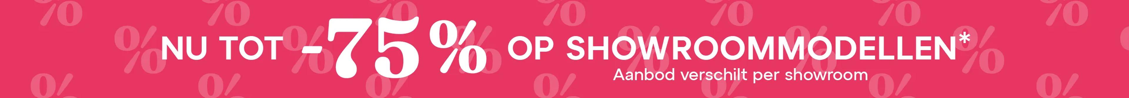 -80% sur les modèles d'exposition* l'offre varie selon le showroom