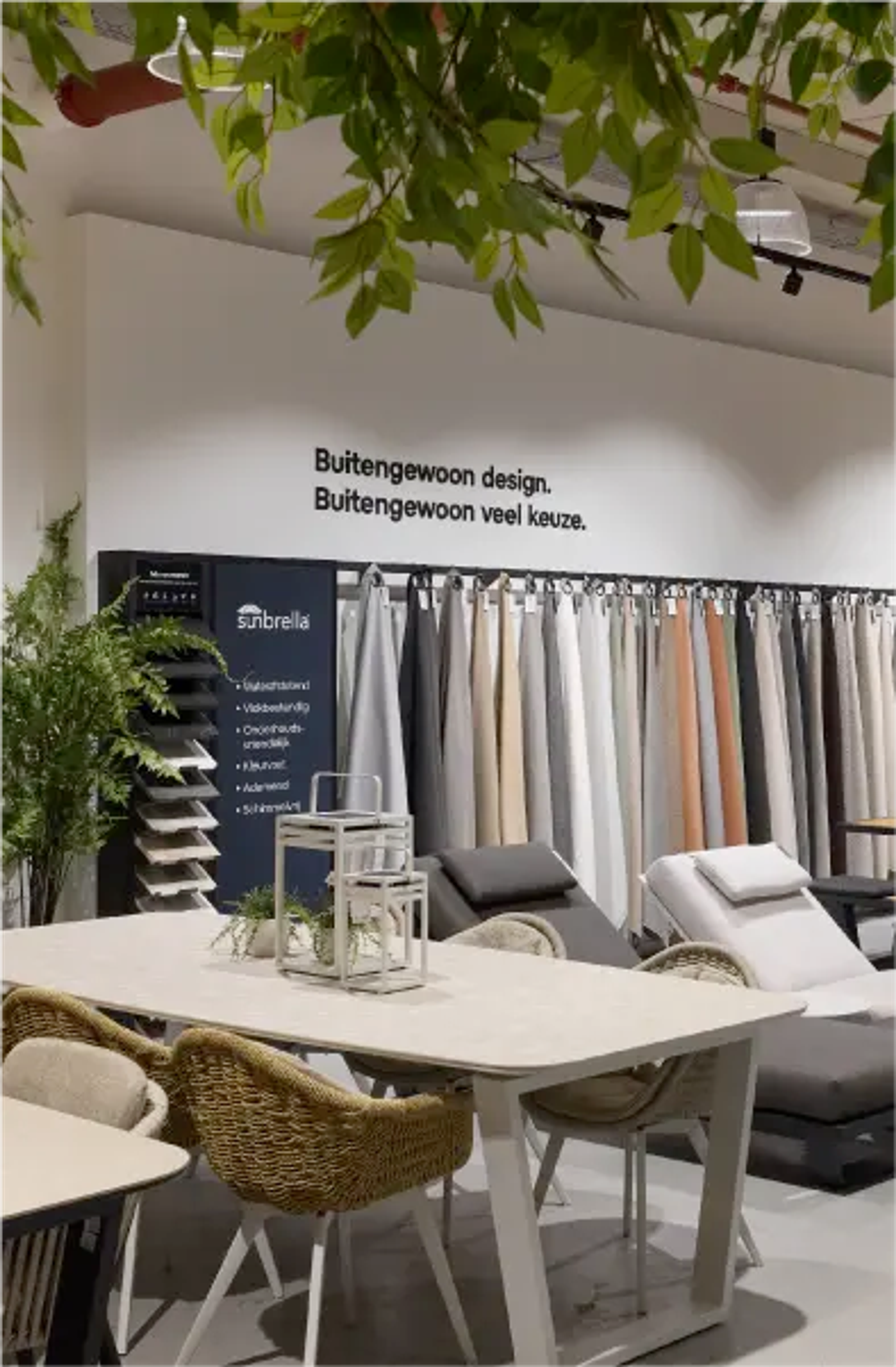 Uitgebreid assortiment van showroom Exterioo Eindhoven
