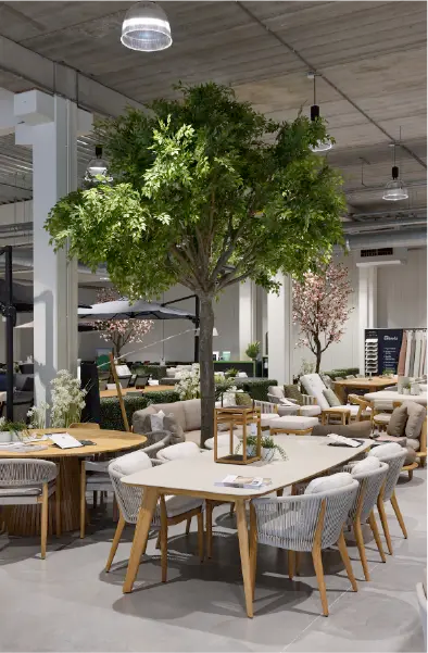 Uitgebreid assortiment van showroom Eigenbrakel