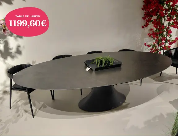 Table de jardin Fano de la collection Bristol à la carte d’Exterioo mobilier de jardin à 1 199,60 €