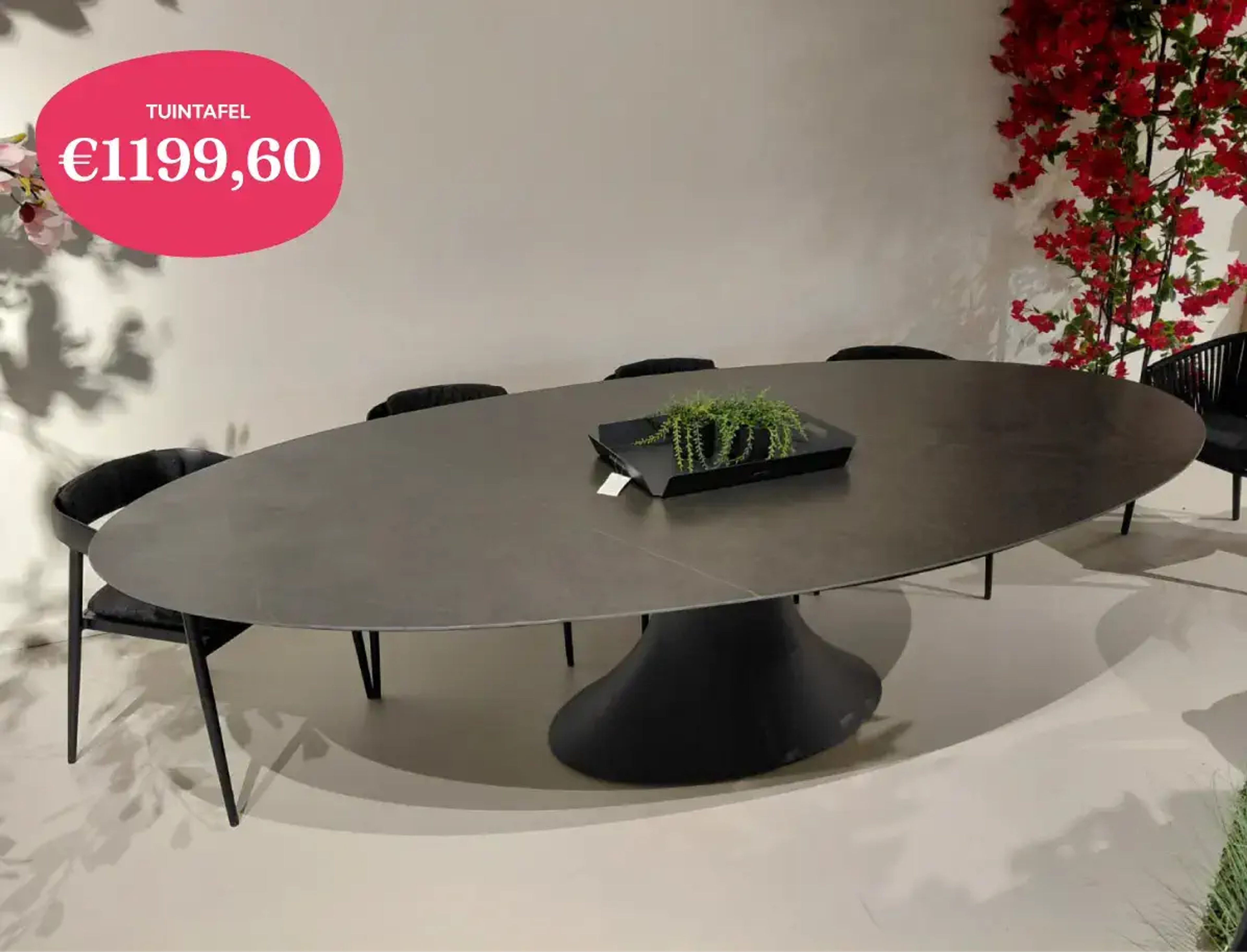   Fano tuintafel van de Bristol à la carte-collectie van Exterioo tuinmeubelen voor €1199.60