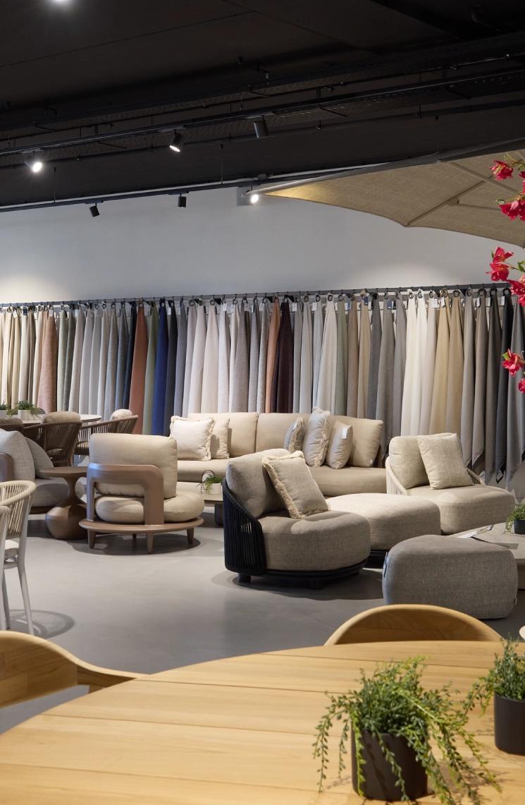 Uitgebreid assortiment van showroom Exterioo Roosendaal