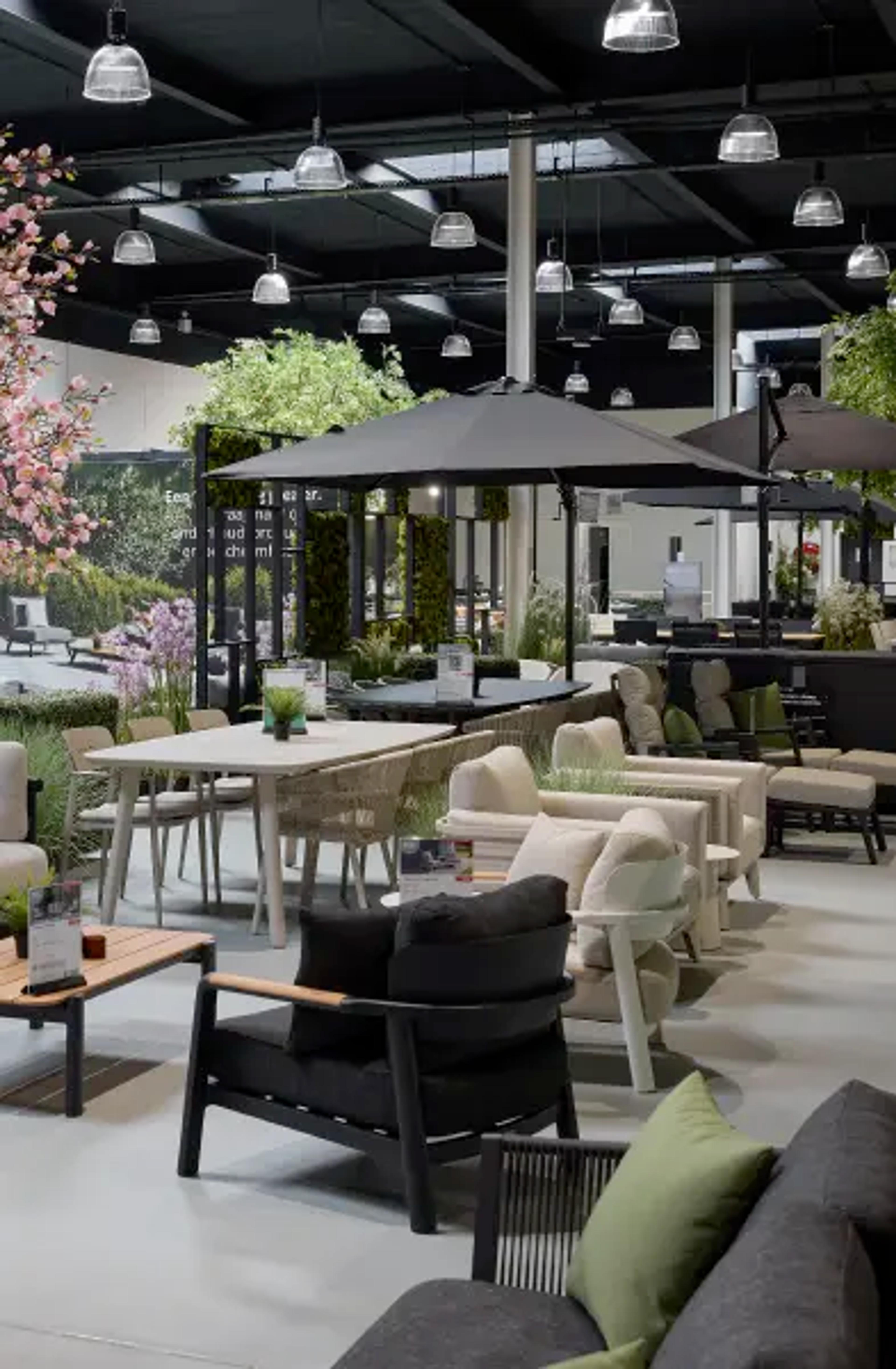 Uitgebreid assortiment van showroom Exterioo Hasselt