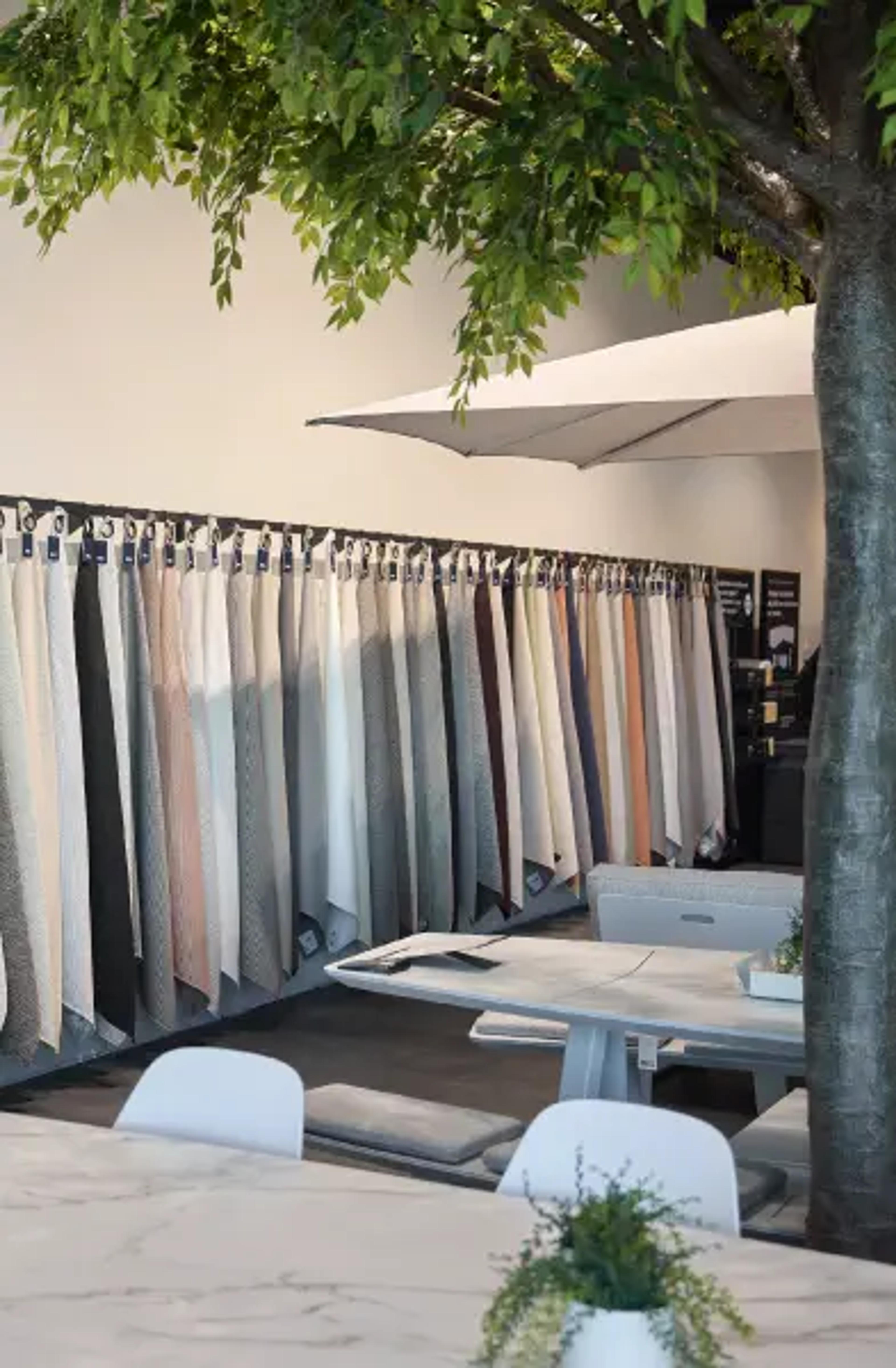 Uitgebreid assortiment van showroom Exterioo Aarlen