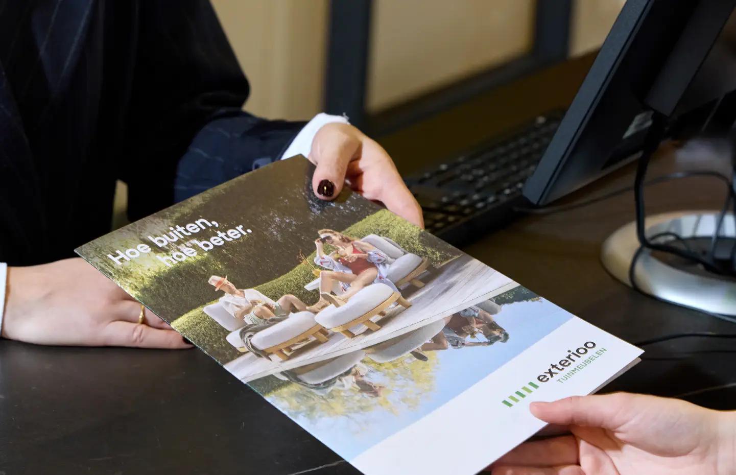 een offerte boekje van exterioo